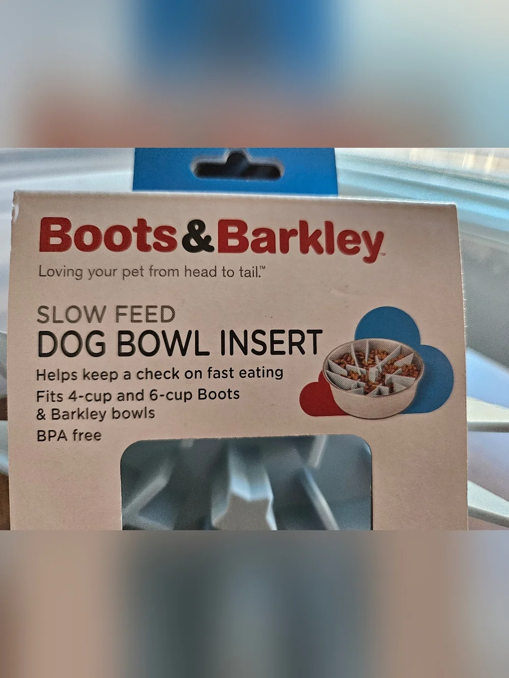 New! Slow Feed Dog Bowl Silicone Insert Strong Suction Cup For 4-6 Cup Dog Bowl